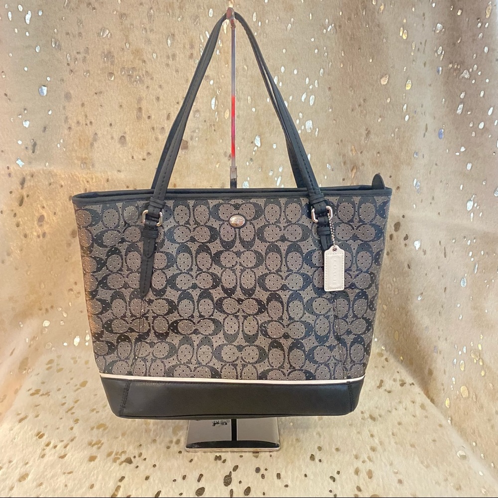 Coach Peyton Perforated Tote Bag HTF